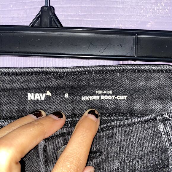 Women's Black Jeans - Picture 2 of 3